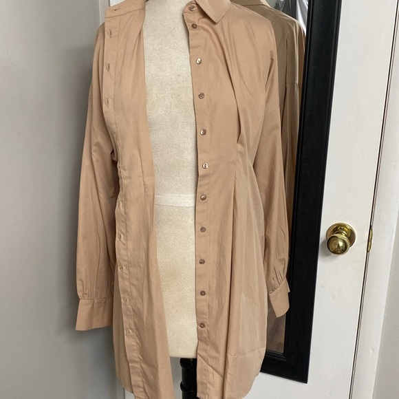 VERO MODA VMBENNO L/S DETAIL MINI PINTUCK SHIRT DRESS IN BRUSH STYLE#10259618 - Picture 16 of 16